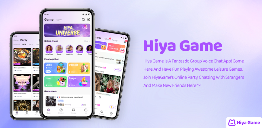 Hiya Game – Party & Voice Chat