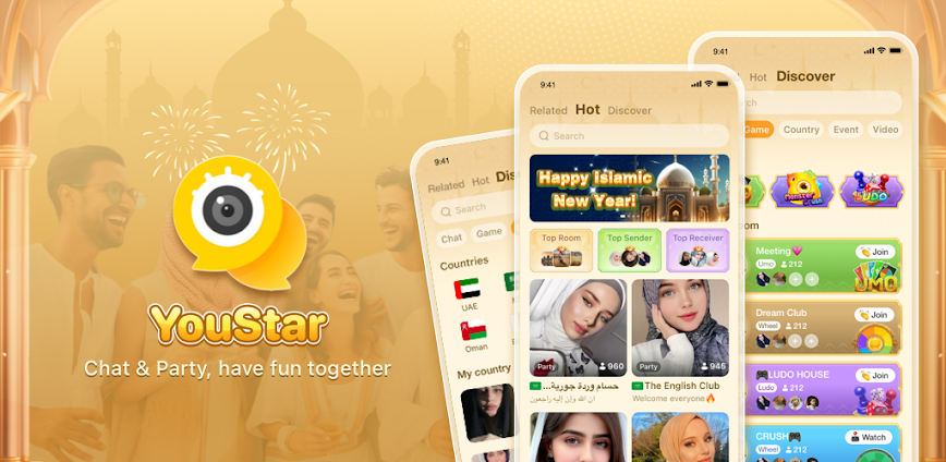 YouStar–Group Voice Chat Room