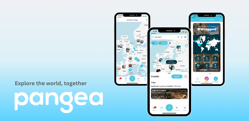 Pangea – Share Travel Plans