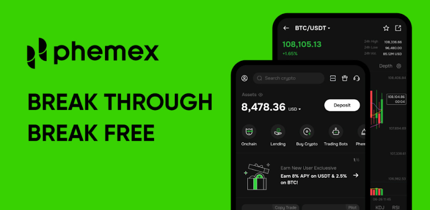 Phemex: Buy Bitcoin & Crypto