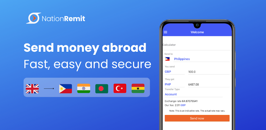 NationRemit: Send Money Abroad