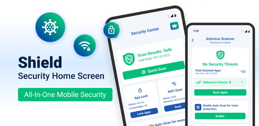 Shield: Antivirus Home Screen