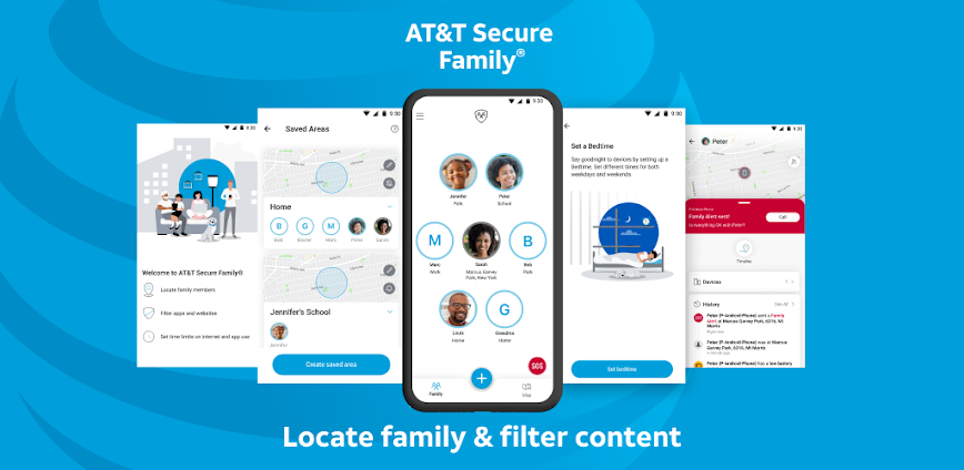AT&T Secure Familyยฎ parent app