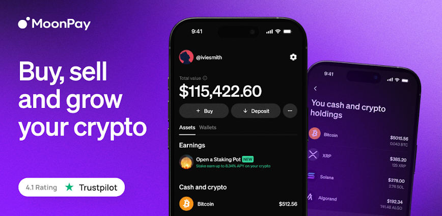 MoonPay: Buy Crypto & Bitcoin