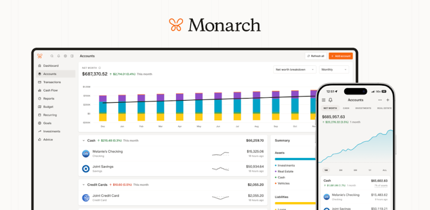 Monarch: Budget & Track Money