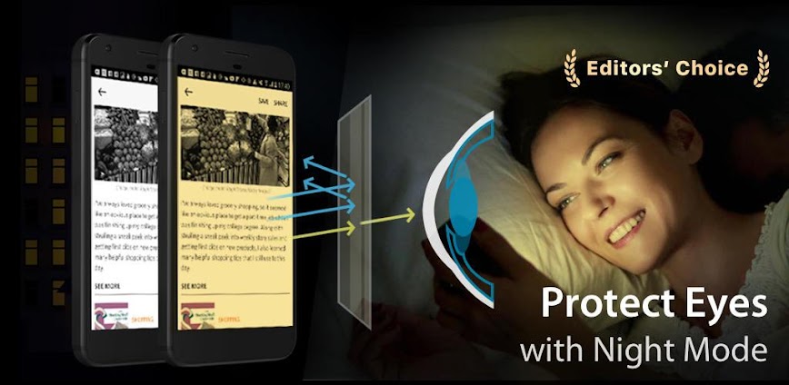 Blue Light Filter – Night Mode