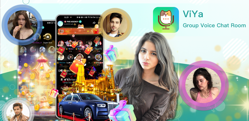 ViYa – Group Voice Chat Rooms