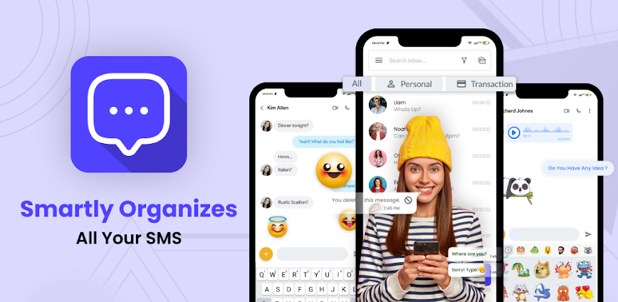 Messages : SMS Messenger App