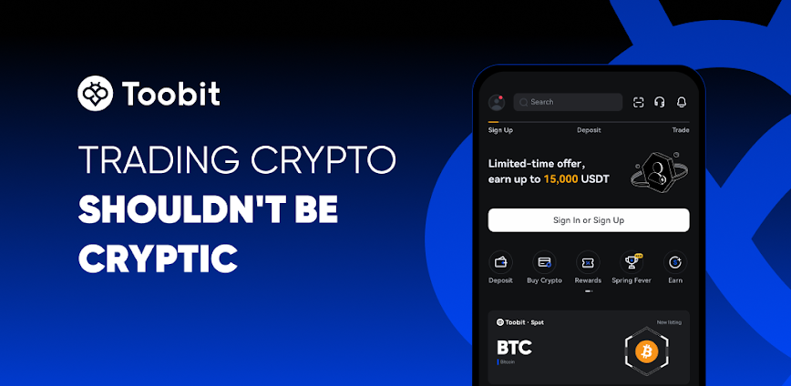 Toobit: Buy BTC, ETH & Crypto