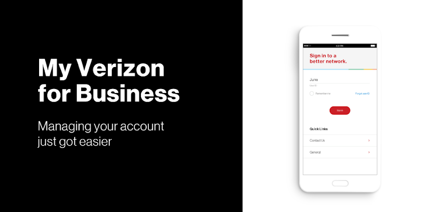 My Verizon For Business