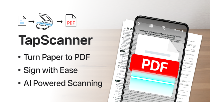 PDF Scanner app – TapScanner