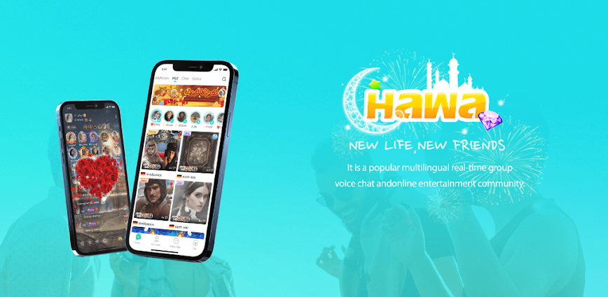 Hawa – Group Voice Chat Rooms