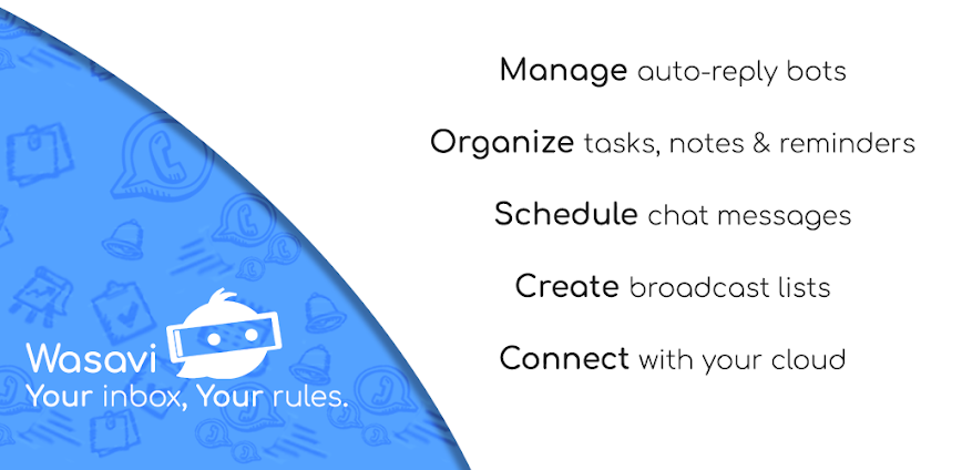 Wasavi: Auto message scheduler