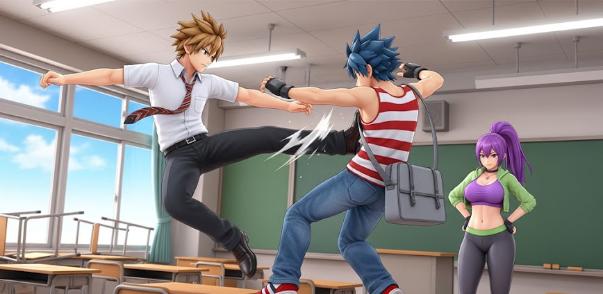 High School Fighting Game