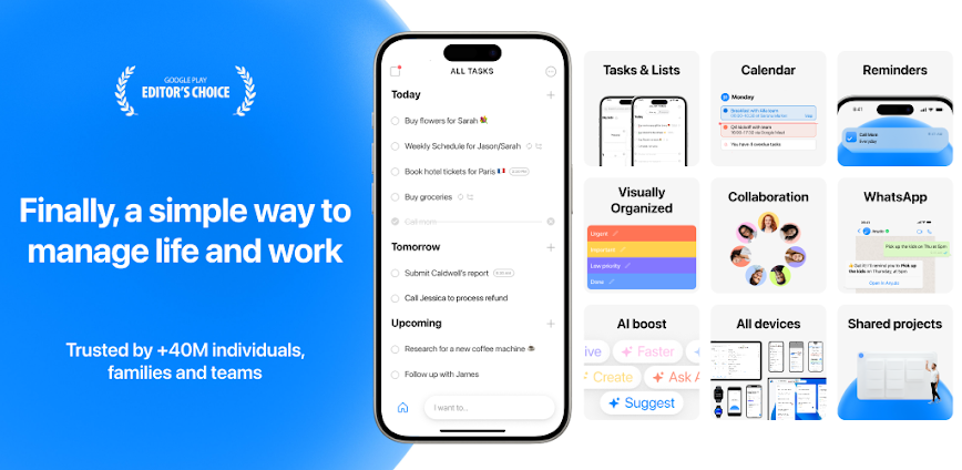 Any.do – To do list & Calendar