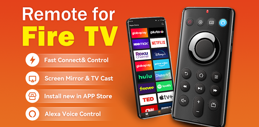 Remote for Fire TV&Fire Stick
