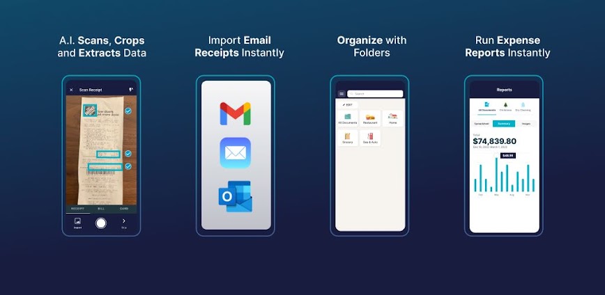 SimplyWise: Receipts, Expenses