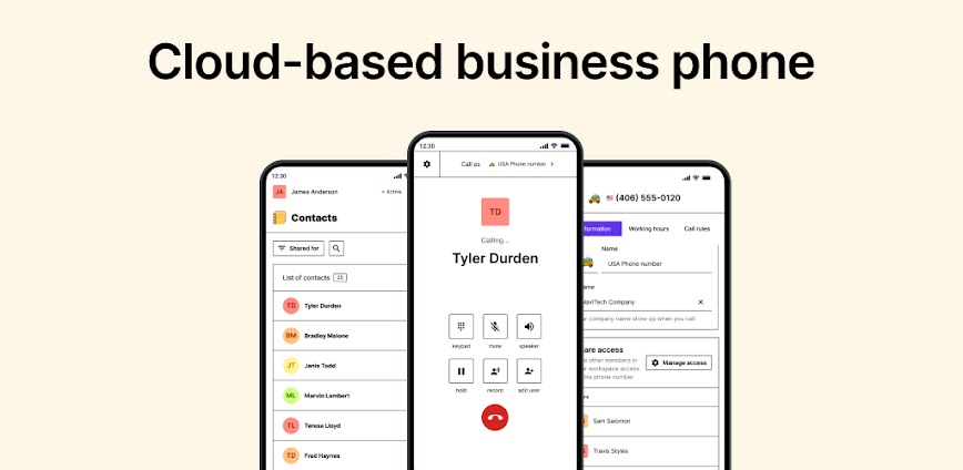 PhoneHQ – Business Phone App