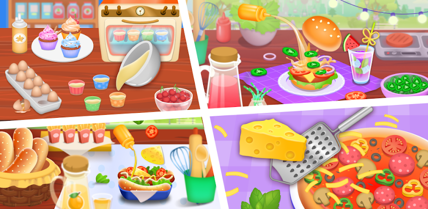 Kids Cooking Games 2+ Year Old