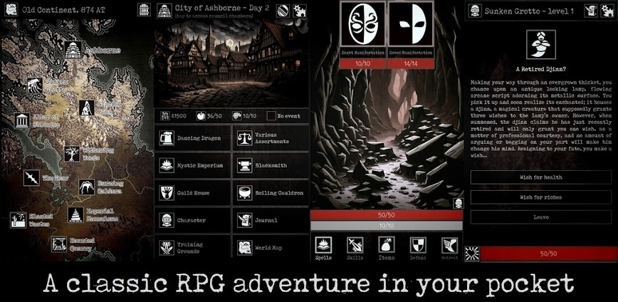 Grim Quest – Old School RPG