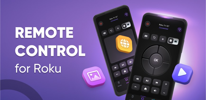 TV Remote Control for Roku TV