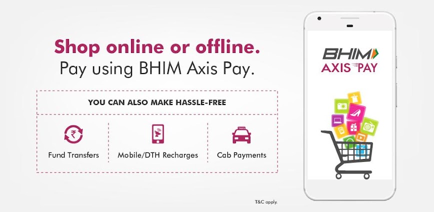 BHIM Axis Pay:UPI,Online Recha