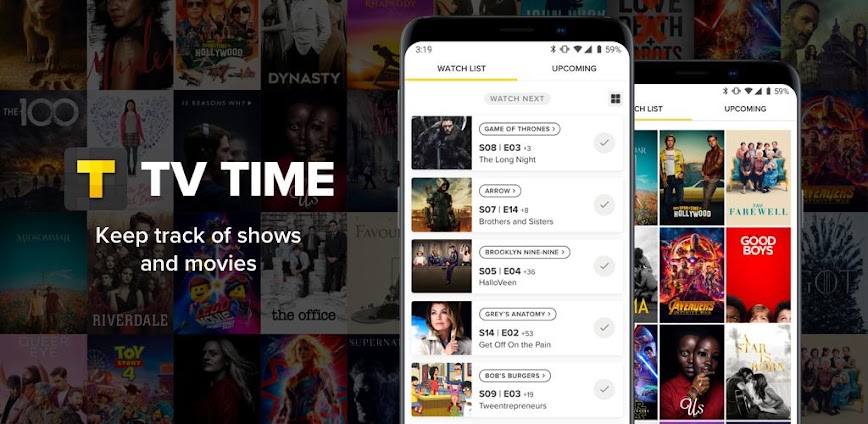 TV Time – Track Shows & Movies