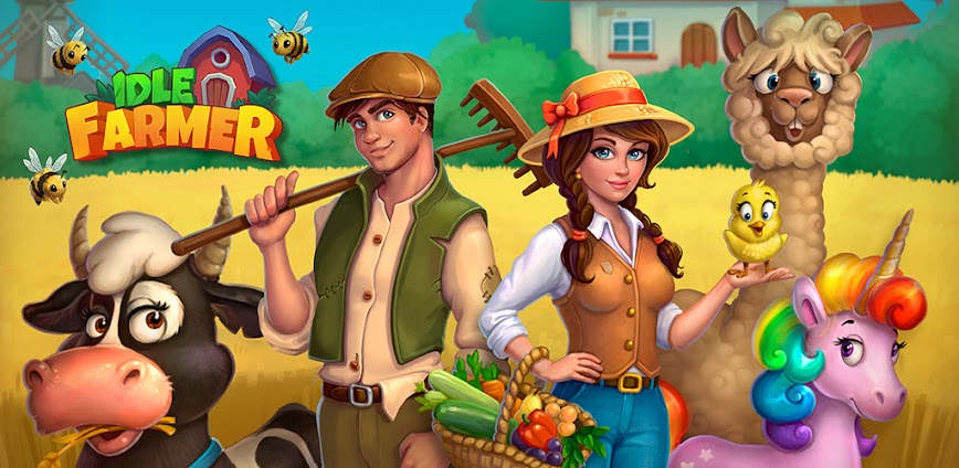 Idle Farmer: Farm Tycoon Games