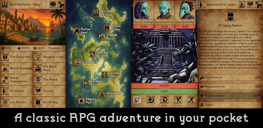Grim Tides – Old School RPG