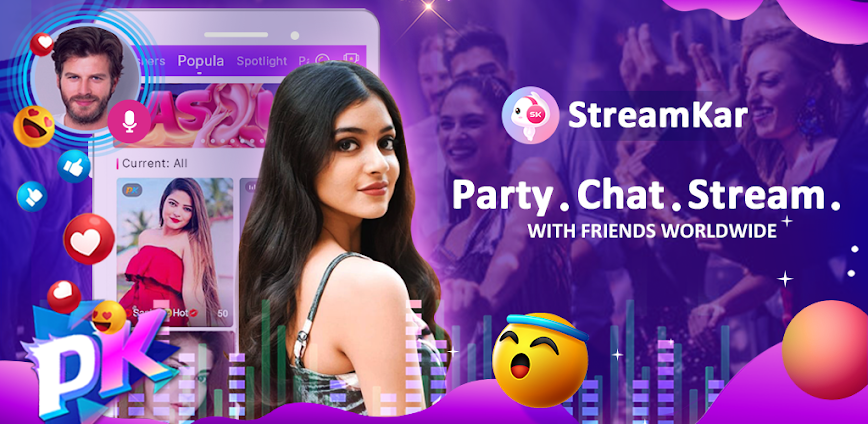StreamKar – Live Stream & Chat
