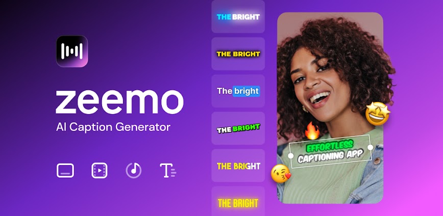 Zeemo:AI video maker & Caption