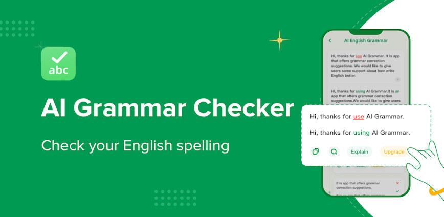 AI Grammar Checker for English