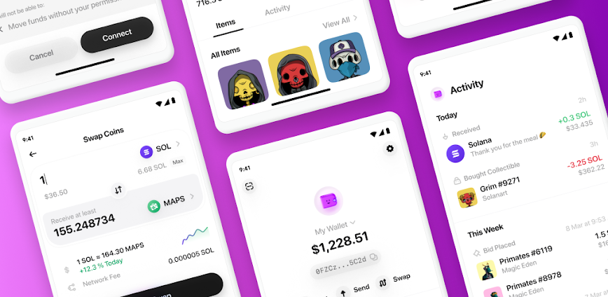 Glow — Solana Wallet