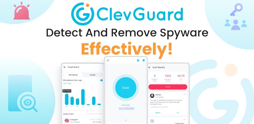 ClevGuard-Anti Spy Scanner App