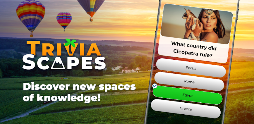 Triviascapes: IQ & brain test