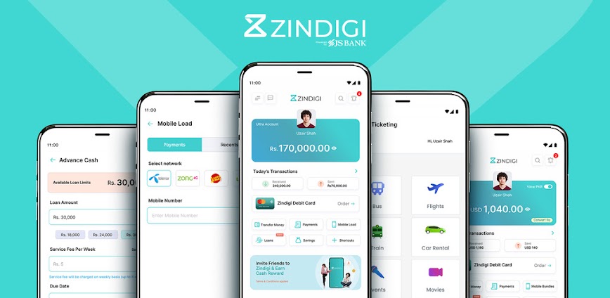 Zindigi – All in One Finance