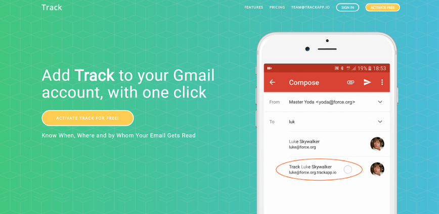 Track – Email Tracking