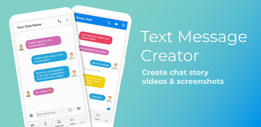 Fake Chat Text Message Creator