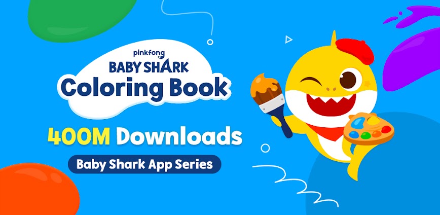 Baby Shark Coloring Book: Kids