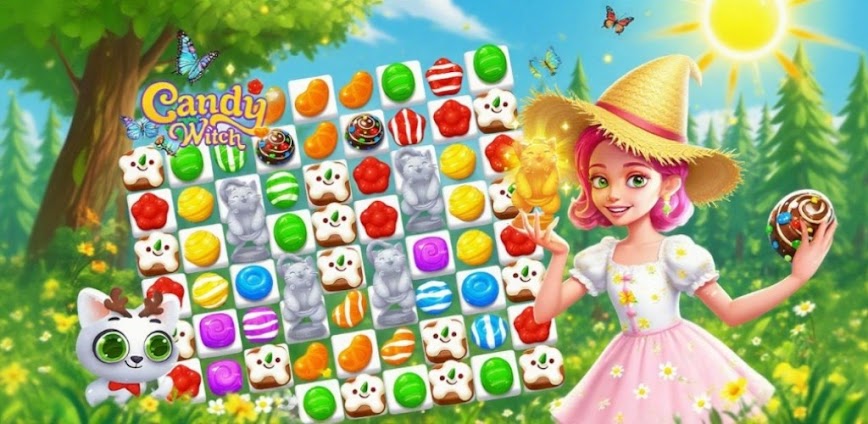 Candy Witch – Match 3 Puzzle