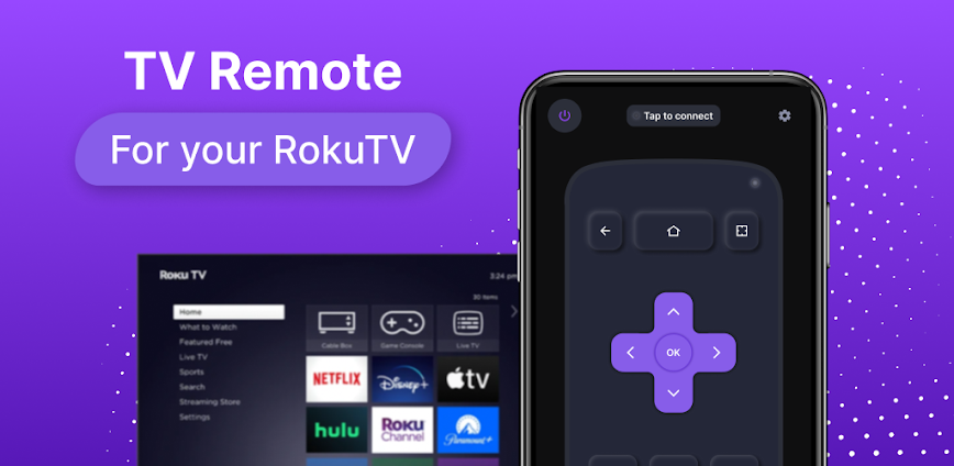 Remote Control for RokuTV