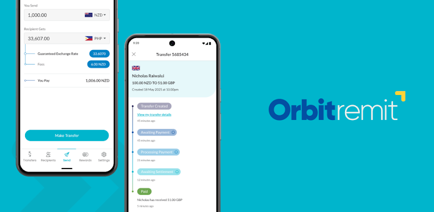 OrbitRemit Money Transfer