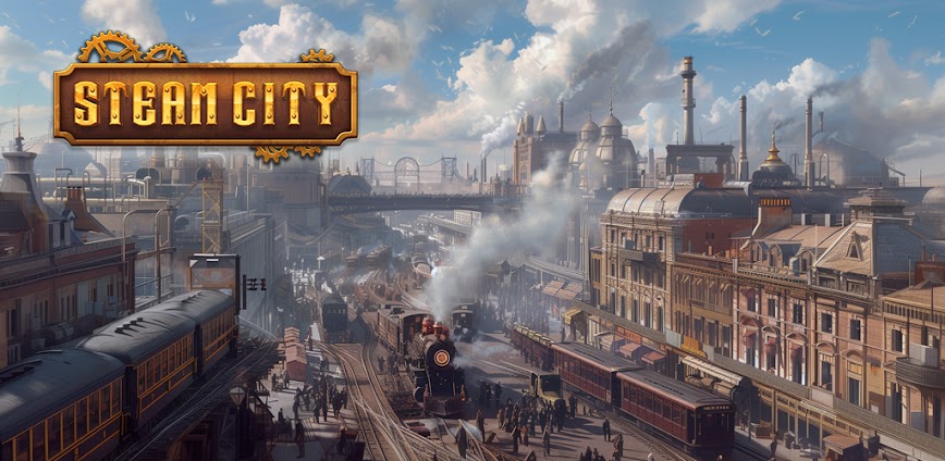 Steam City: Town building game