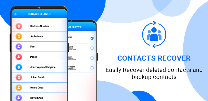 Recover Deleted All Contacts