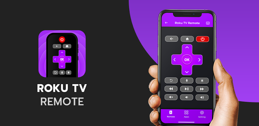 Remote Control For Roku TV