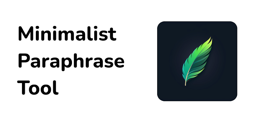 Paraphrase Tool: Rephraser