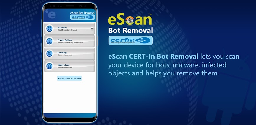 eScan CERT-In Bot Removal