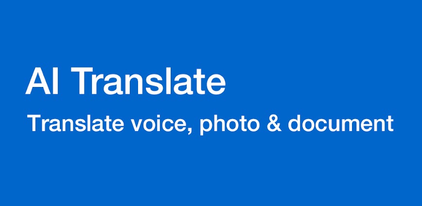 Translate AI – Camera & Voice
