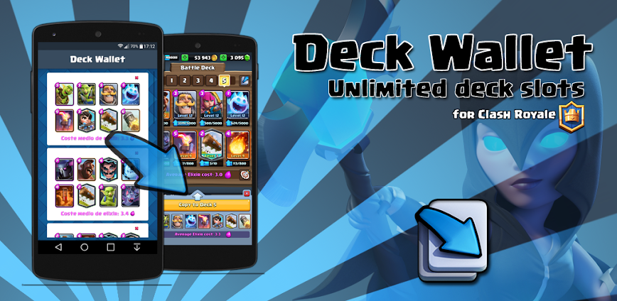 Deck Wallet for Clash Royale