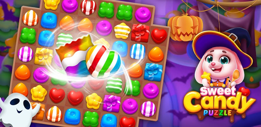 Sweet Candy Puzzle: Match Game